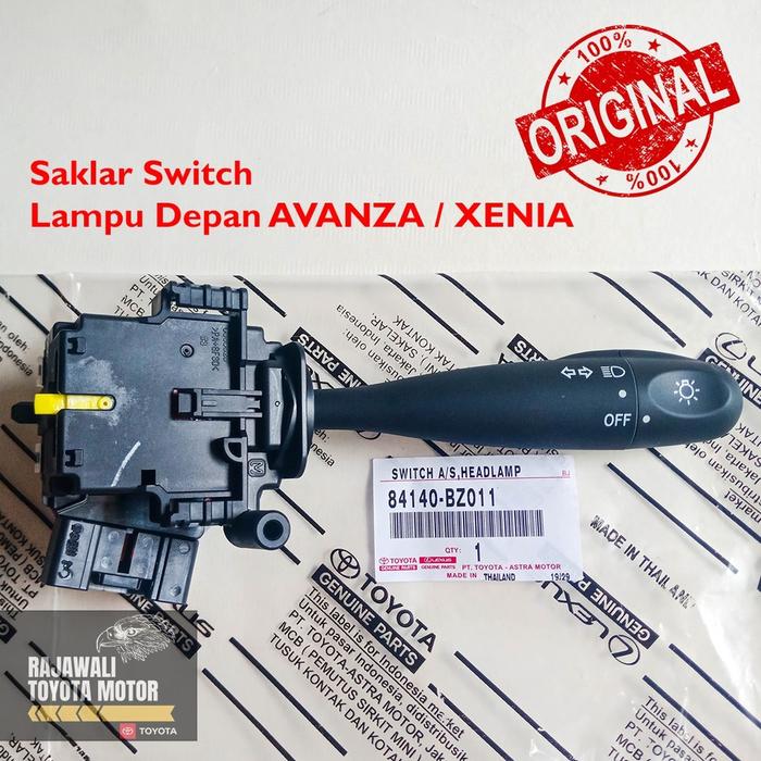 Saklar Switch Lampu Depan Avanza, Xenia, Grand Max, Agya, Rush, Terios Original Toyota (84140-BZ011)