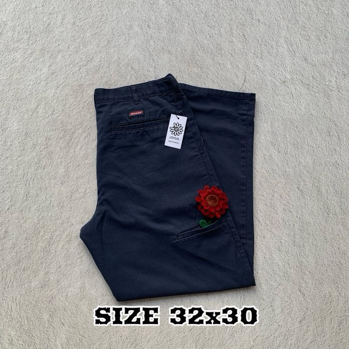 Celana Dickies Cellpocket Pleated Pant size 32x30 / Dickies 874 Original Fit / Dickies Double knee /