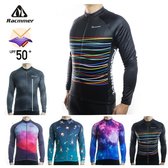 Racmmer Cycling Jersey MTB Jersey 2021 Bicycle Team Cycling Shirt Men