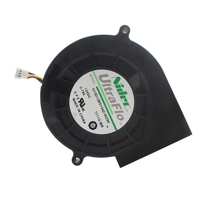 Nidec DC 12V 0, 79A Bantalan Bola Ganda Kipas Cacing Udara Ekstraktor