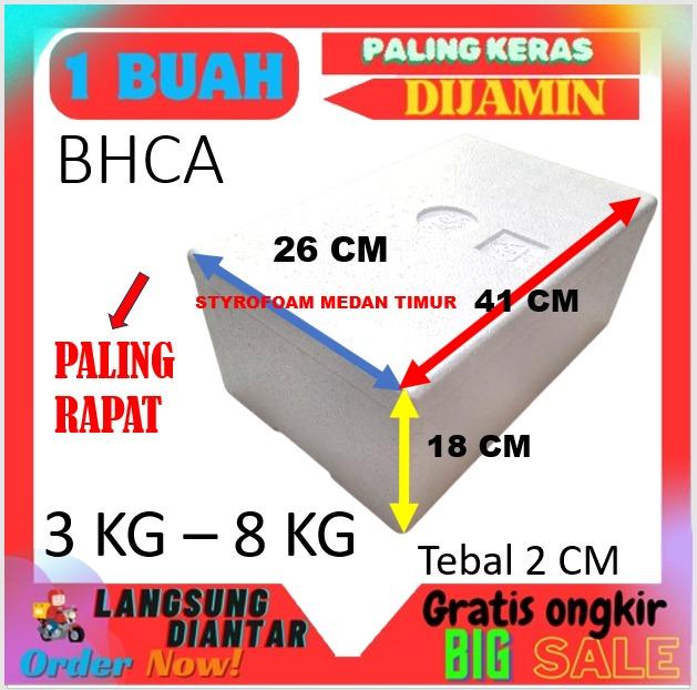 41X26X18 (BHCA) KOTAK STYROFOAM BOX - KOTAK STEROFOAM BOX ES - BOX ES SERBAGUNA
