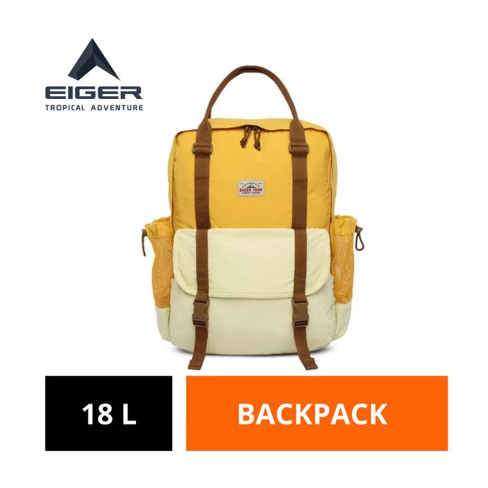 [BISA COD] Tas Ransel Wanita Eiger Original 18 L Hijau Nilon Women Nuwie Tote Daypack 18l