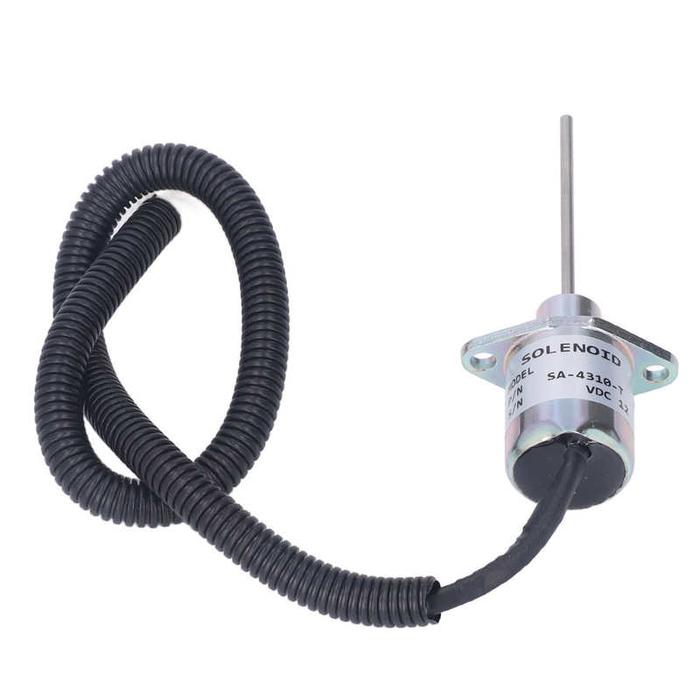Stop Solenoid Valve Easy To Install Fuel Shutdown Solenoid Valve 12V