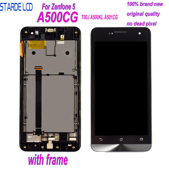 5.0" Original Display for ASUS Zenfone 5 LCD Touch Screen with Frame