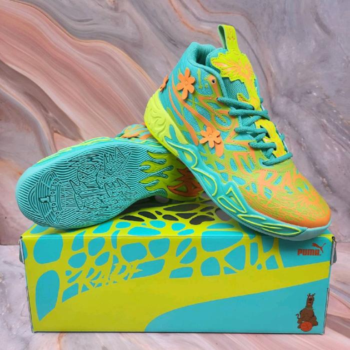 Sepatu Unisex Puma Lamelo Ball MB 04 Multicolour Original Guarantee