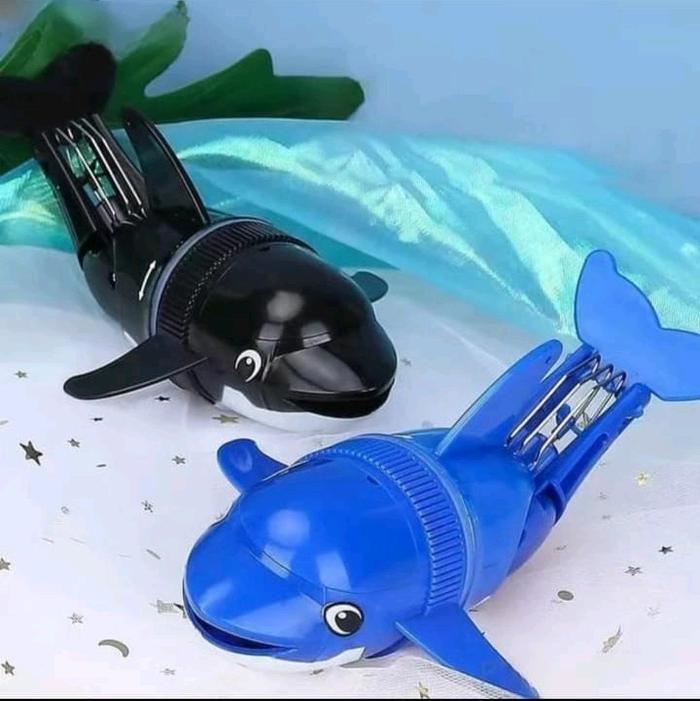Mainan Anak Ikan Hiu Bisa Berenang