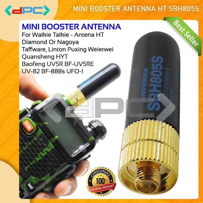 Mini Booster Antenna For Walkie Talkie - Antena HT BAOFENG Diamond