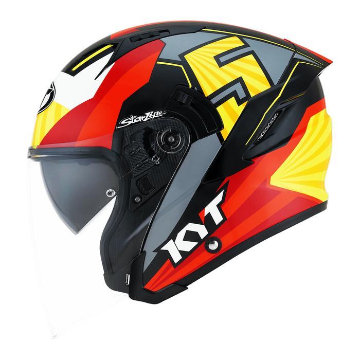PROMO HELM KYT NFJ REPLICA JAUME MASIA FLUX 2019