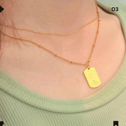 Kalung Koye Jedar 2 Layer Elizabeth