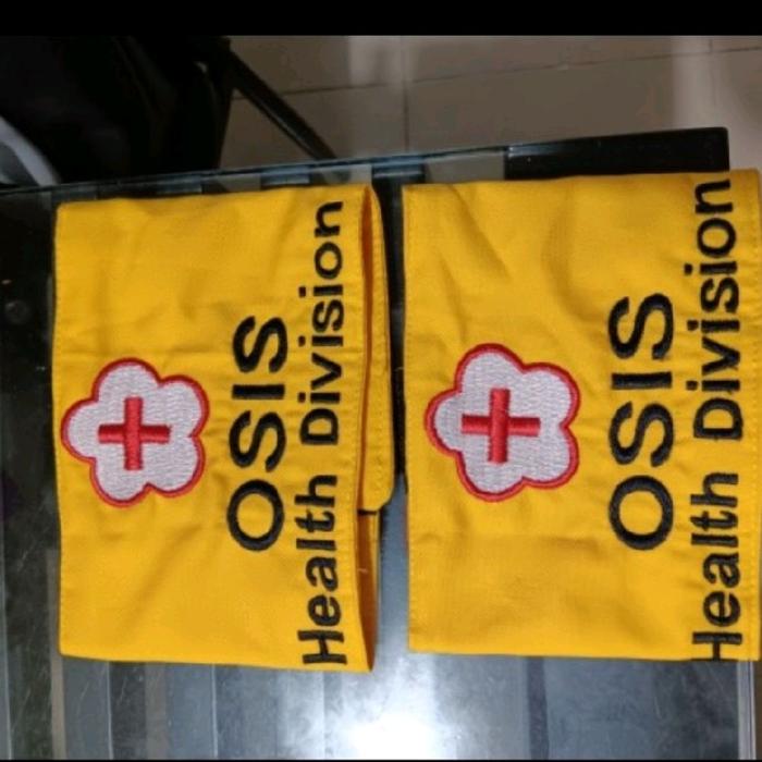 ban lengan PmI warna kuning ban lengan panjang