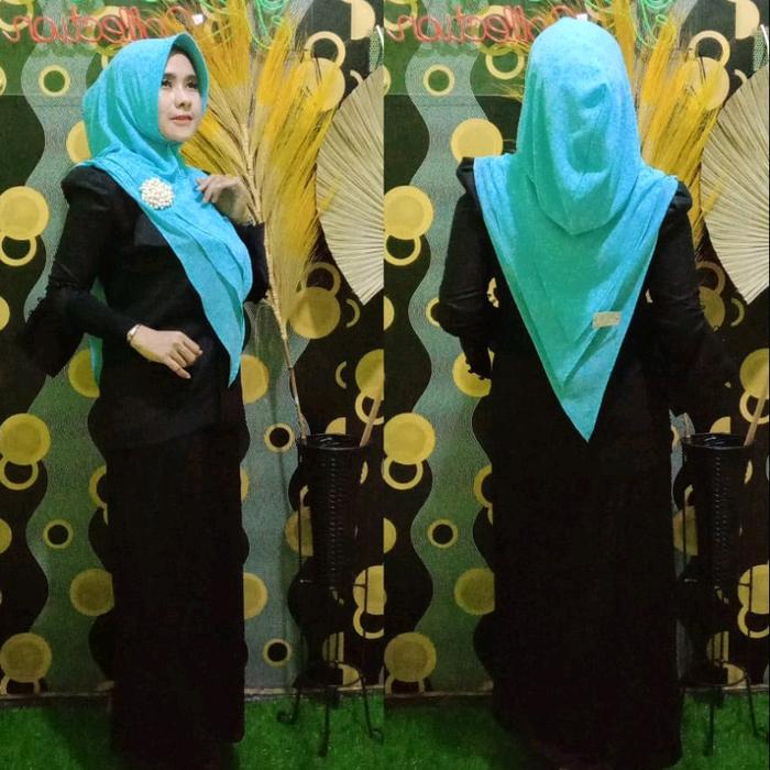 hijab hoodie Instan kantoran by Ririn Collection