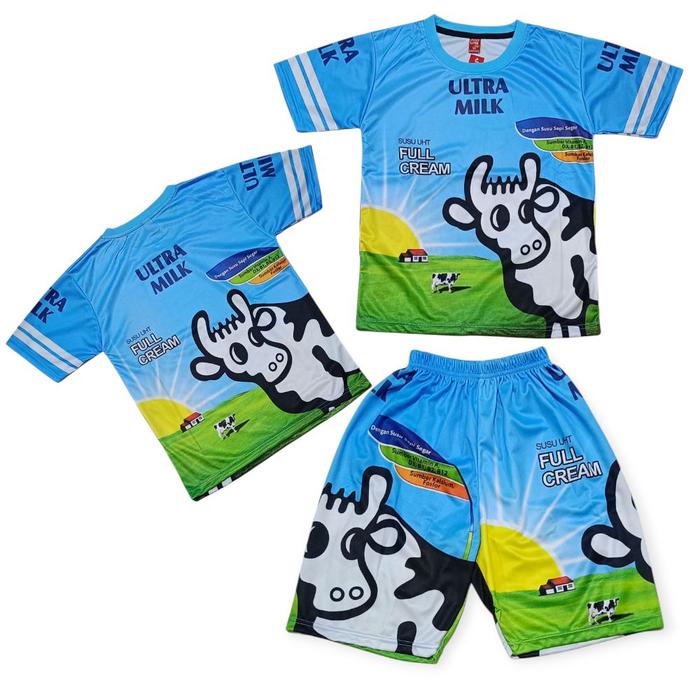 setelan baju anak gambar ULTRA MILK