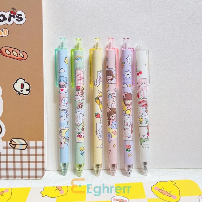 ✨EG Sanrio Cutter Pen Lucu Cutter Stiker Pensil Pisau Utilitas Berbentuk Pena Pemotong Pulpen Retrac