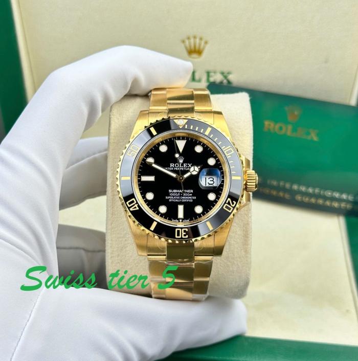 SWISS TIER 5RolexSubmariner Watch Black Dial VS Factory 41mm