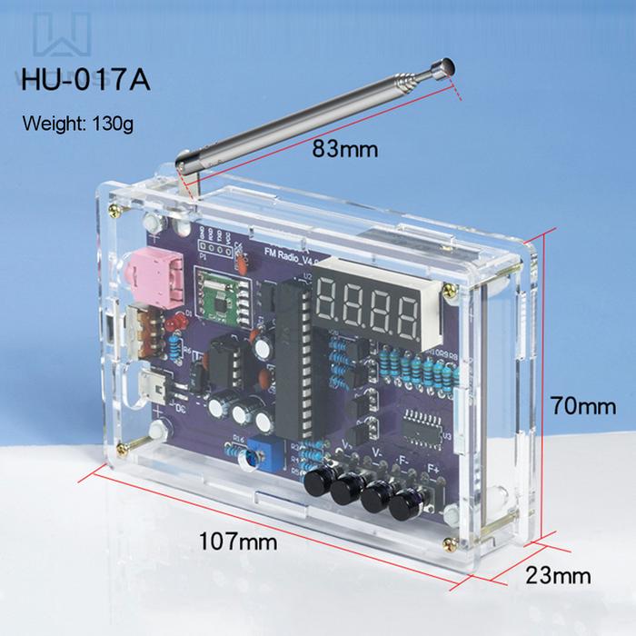 87-108MHz FM Stereo Radio Wireless DIY Electronic Kit FM Receiver