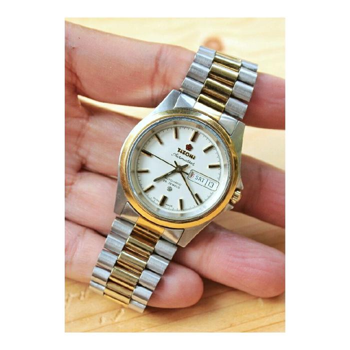 jam tangan dress watch mewah Titoni Airmaster versi baru