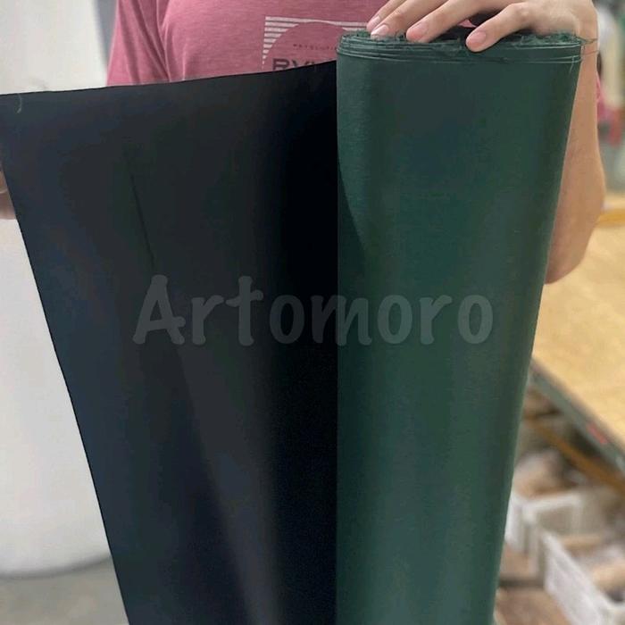 Terpal CV / Terpal Kanvas PVC Yamato Hitam Hijau