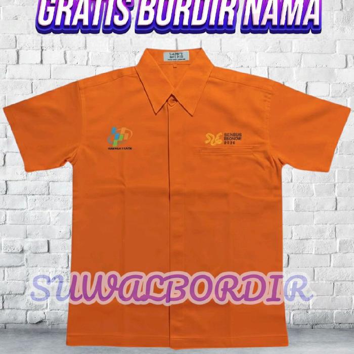 SERAGAM BPS SENSUS EKONOMI 2026 KEMEJA BPS SENSUS EKONOMI 2026 SERAGAM BPS LENGAN PENDEK KEMEJA BPS 