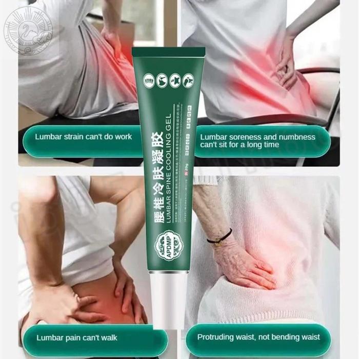 Promo Isi 3 Pcs Lumbar Spine Cooling Gel Lumbar Cold Compress Gel Ori Salep Lumbar Original