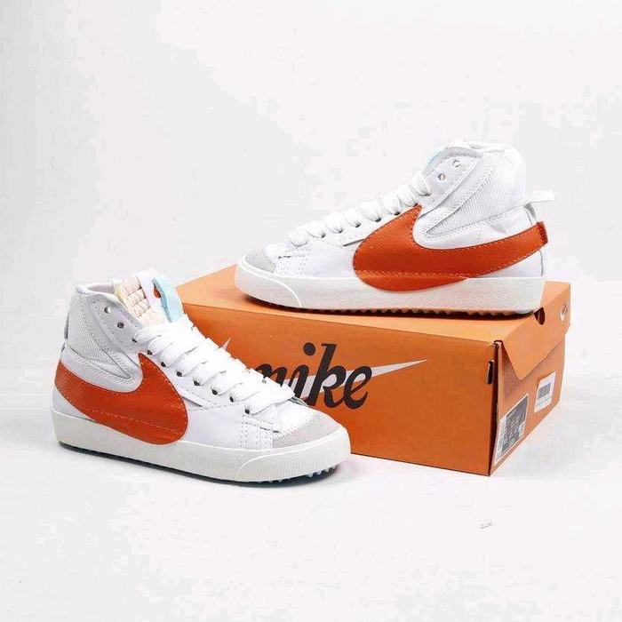 NIKE BLAZER MID 77 JUMBO SAIL ORANGE 100% BNIB