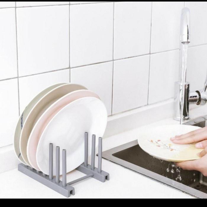 Rak Pengering Piring Tray Rack Tatakan Pengering Piring Multifungsi Grosir
