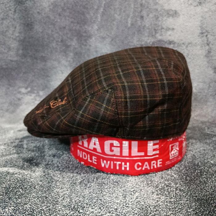 Flat Cap Wolsey Motif Tartan