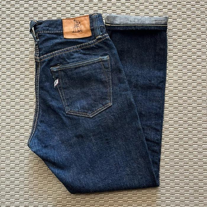 Pure Blue Japan Selvedge Longpants Pria Celana Jeans Pria Kualitas Premium