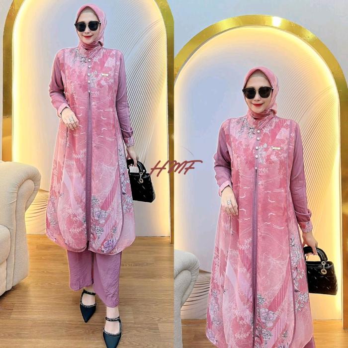 New collection fauzana set hijab vol 2 by HMF luxury