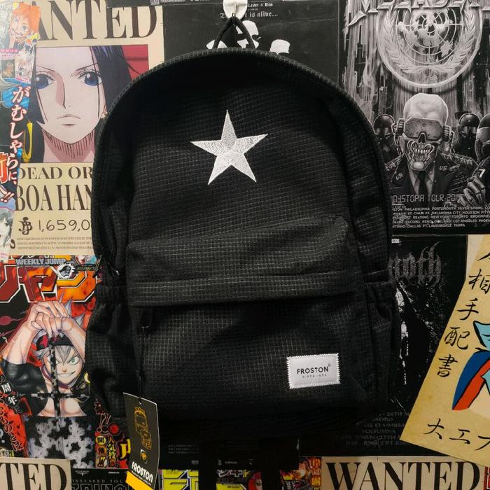 TAS RANSEL SEKOLAH CORDUROY FROSTON BINTANG