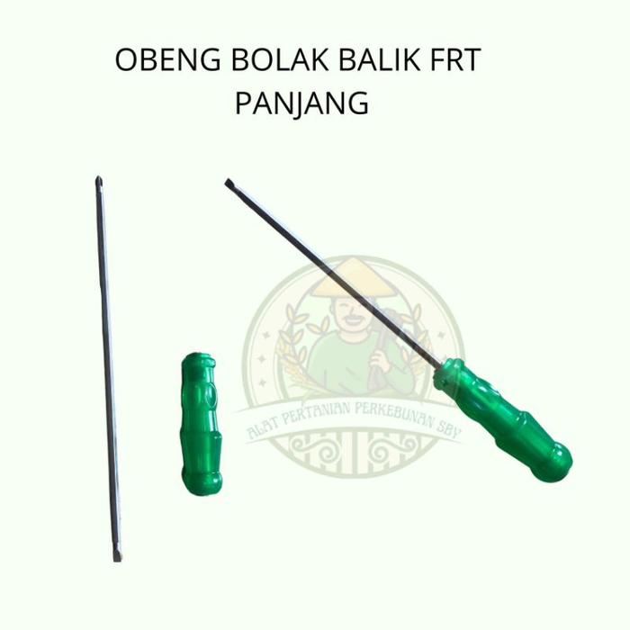 Obeng Bolak Balik/Obeng Ketok Magnet (-+)Frt Panjang