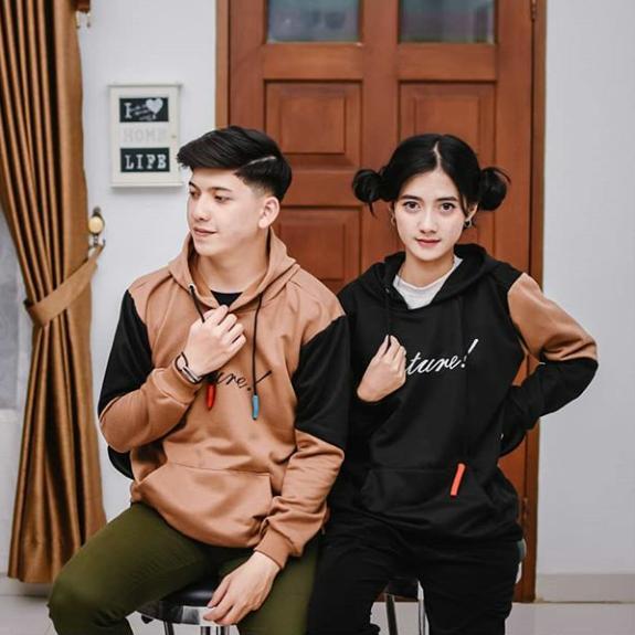 Nirwana Couple Sweater Hoddiesweater Kembaran Cewe Cowohoddi Nirwana Terbaru !!!
