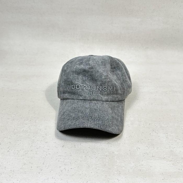 Wooyoungmi Grey Logo Ball Cap