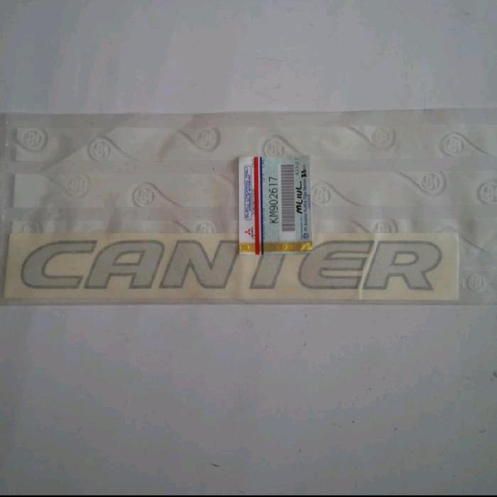 Emblem / Logo / Sticker / Stiker CANTER Mobil PS Canter Original KTB Asli