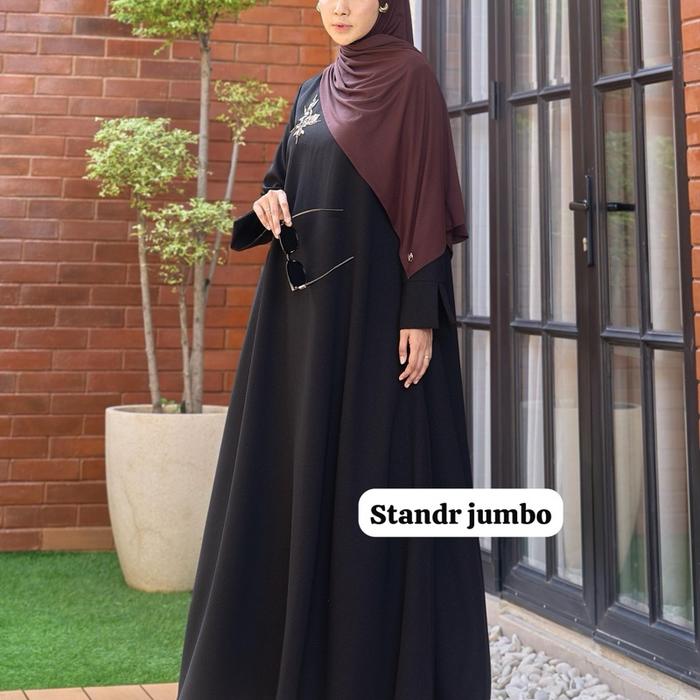 Zaffira Dress  Gamis Marevi Standar Jumbo Original Premium Cantik Mewah kondangan Simple Dayli murah