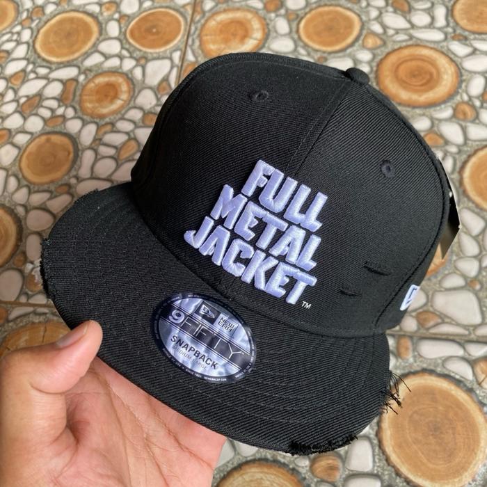Topi snapback new era full metal jacket OSFM