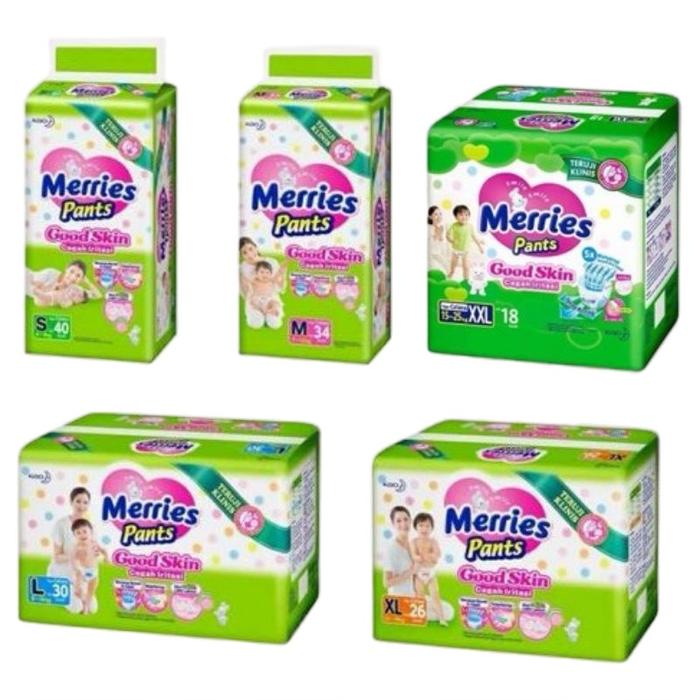 Grosir Merries Pants Good Skin NSB40 / M32 / L28