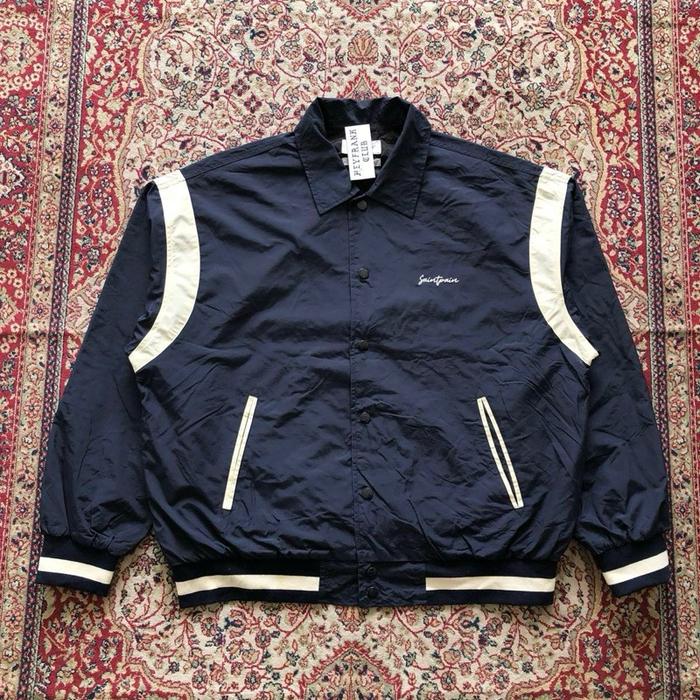 Jaket Saintpain nylon varsity jacket  Vintage Varsity jacket H567