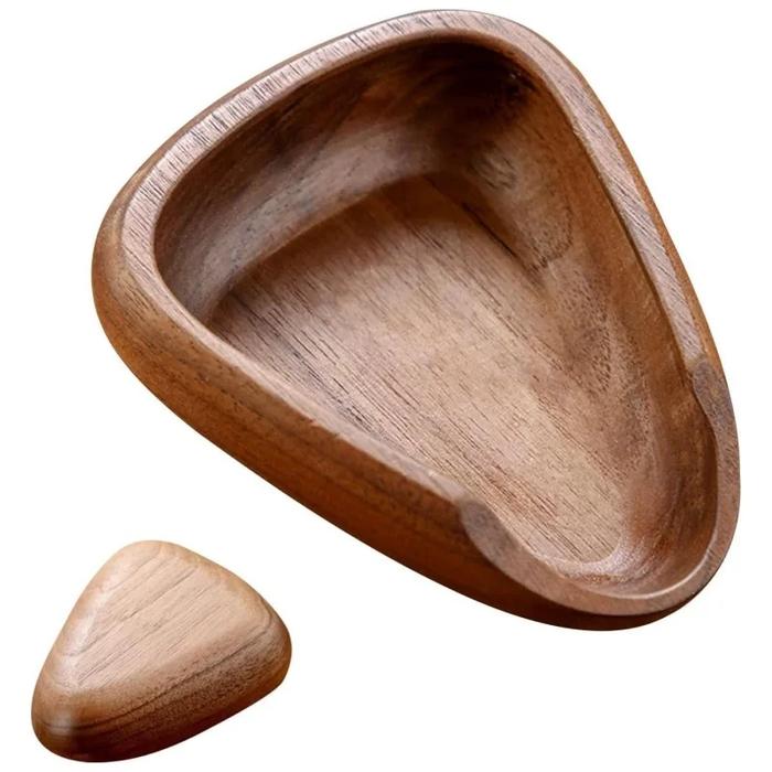Wooden Coffee Bean Bowl Solid Wood Coffee Bean Measuring Container Espresso Dosing Cup Tea Leaf Disp