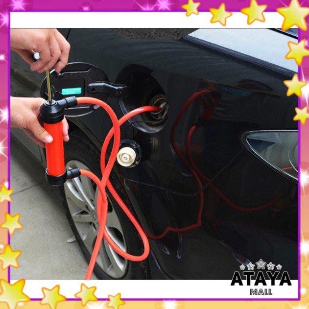 Pompa Tangan Transfer Oli Bensin Mobil Oil Extractor Sucker Pump