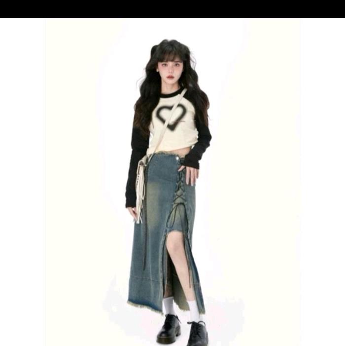 gl long Sleeve Remaja heart remaja