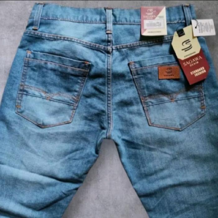 [PROMO EXCLUSIF CELANA PANJANG PRIA ORIGINAL BRAND SAGAWA DENIM KWALITAS IMPORT]Celana/celana panjan