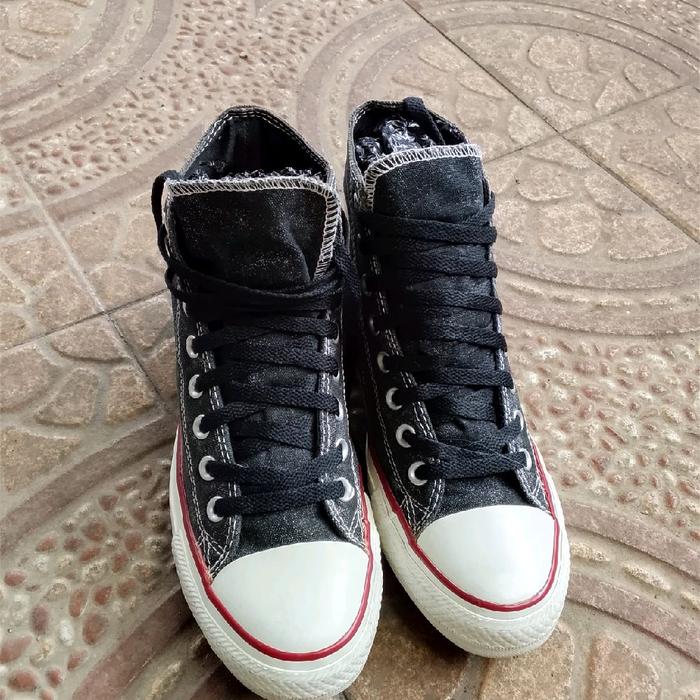 Sepatu Converse Chuck Taylor Tri Zip High Punk THRIFT