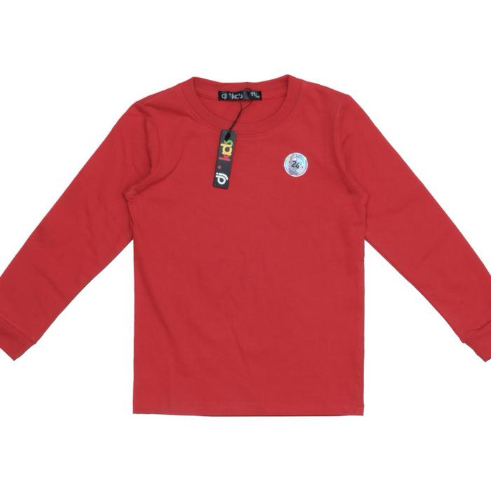 ATASAN KAOS POLOS PANJANG PENDEK ANAK MERAH PUTIH DJ KIDS