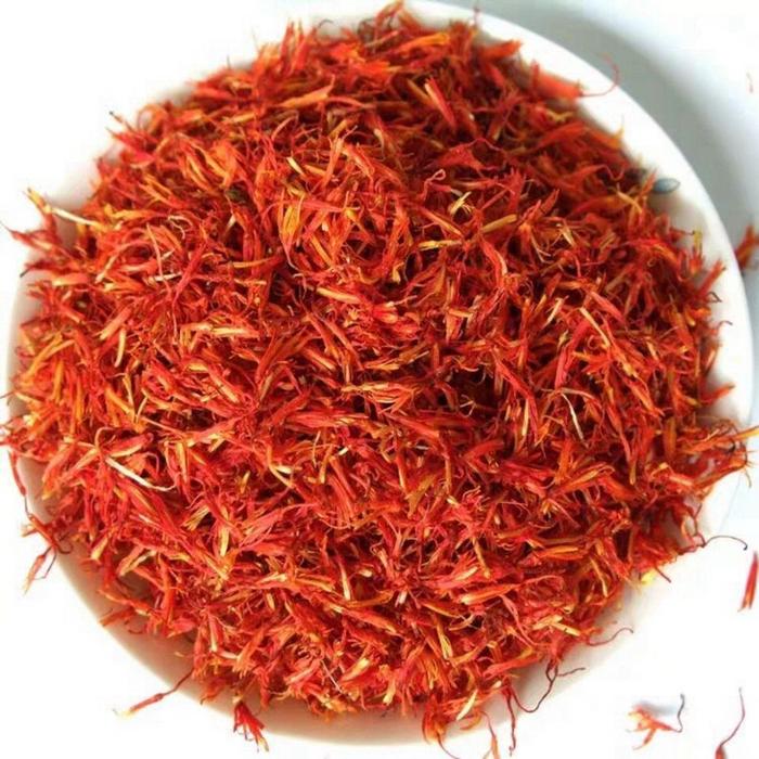 Bunga safron kering jaminan Cina asli kelas atas bunga kering aroma