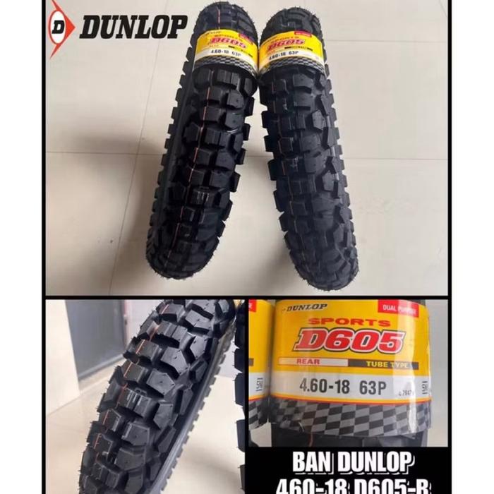 Ban dunlop 460-18 d605-r
