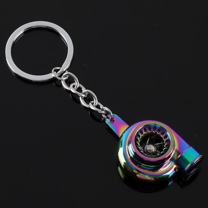 Gantungan Kunci Turbo Keychain Bahan Full Besi / Key Chain Turbo