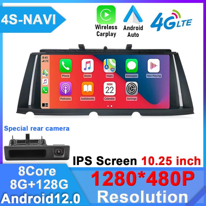 10.25'' Android 12 For BMW 5GT F07 2009 - 2017 Original CCC Screen
