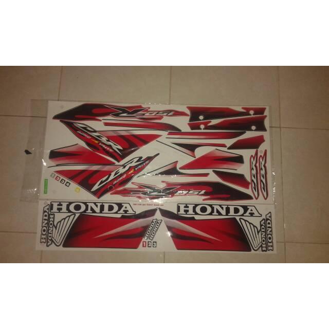 stiker cbr old warna merah thailand [NTS]