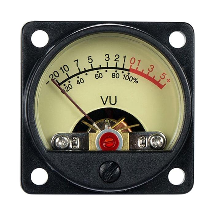 35mm VU Panel Meter Dial-type VU Meter with Backlight Level