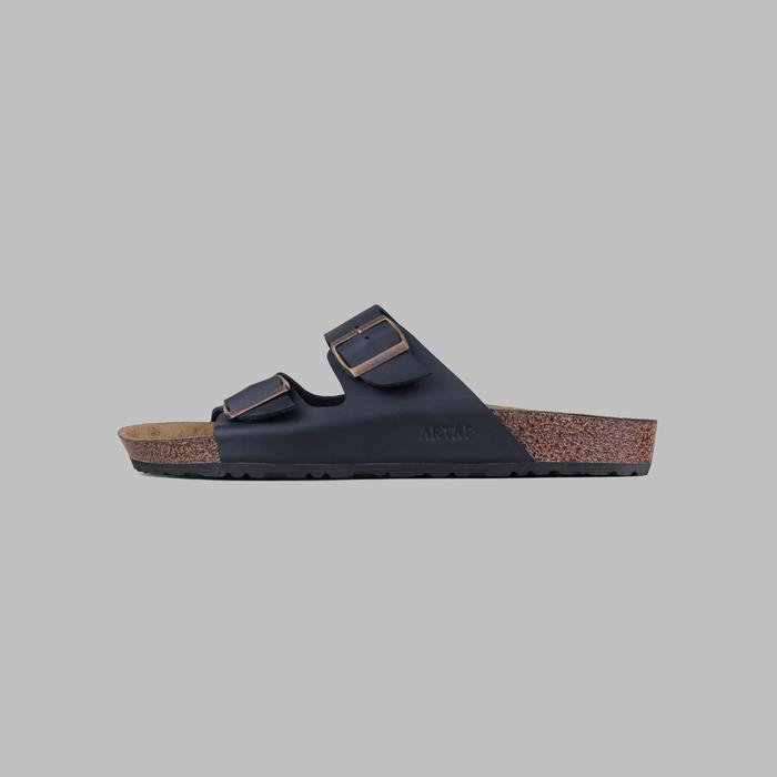ARTAP - Sandal Kulit Asli Pria - Ekagi CH Black